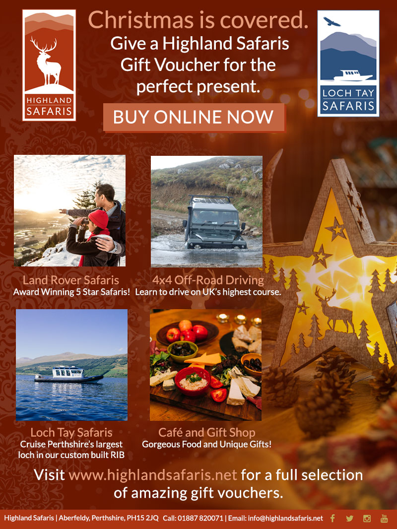 Gift Vouchers from Highland Safaris